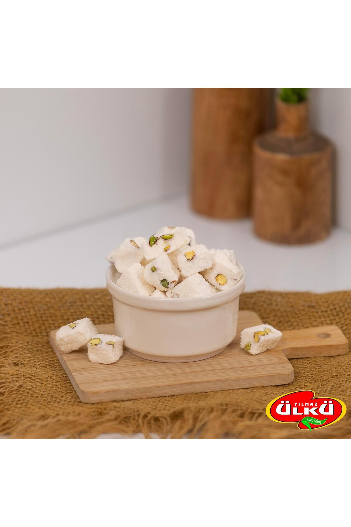 ÜLKÜ KURUYEMİŞ TAZE ÇİFTE KAVRULMUŞ SÜTLÜ LOKUM 500GR