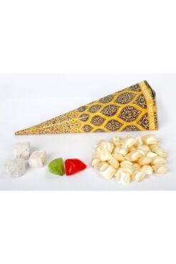 LokumBox Külah Mevlüt Şekeri (sarı Çinili / Antep Fıstıklı) 50 Adet