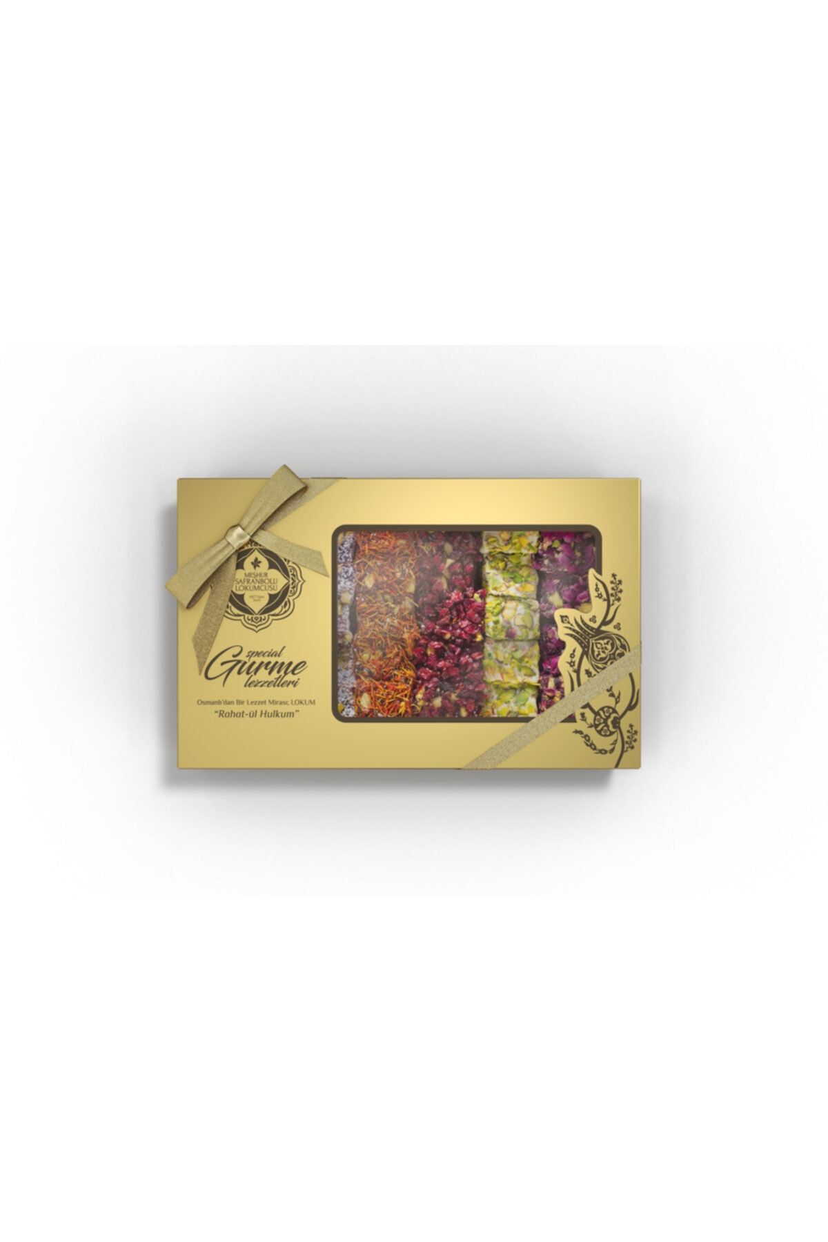 MEŞHUR SAFRANBOLU LOKUMCUSU Fitil Gurme Karışık Lokum 400gr