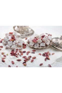 HALUK AYDIN KURUYEMİŞ Çifte Kavrulmuş Pudra Şekerli Antep Fıstıklı Lokum 800 G