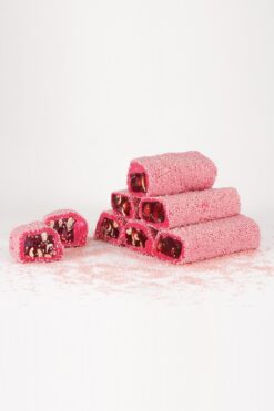 LOKUMCU MEHMET EFENDİ Tatlı bir hikaye Frambuaz Vermiçelli Çilekli Narlı Yer Fıstıklı Sarma Lokum 500 Gr