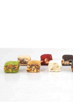 ŞELBET Renkli Karışık Şelbet Baklava Lokum Kutu (500gr)