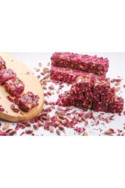 HALUK AYDIN KURUYEMİŞ Narlı Antep Fıstıklı Gül Yapraklı Lokum 820 G