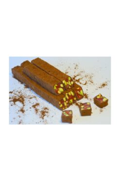 Şekerci Caferzade Türk Kahvesi Kaplı Narlı Antep Fıstıklı Fitil Lokum 500 gr