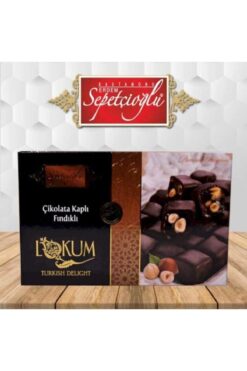 cakeinworld Sepetçioğlu Çikolata Kaplı Fındıklı Lokum 300g