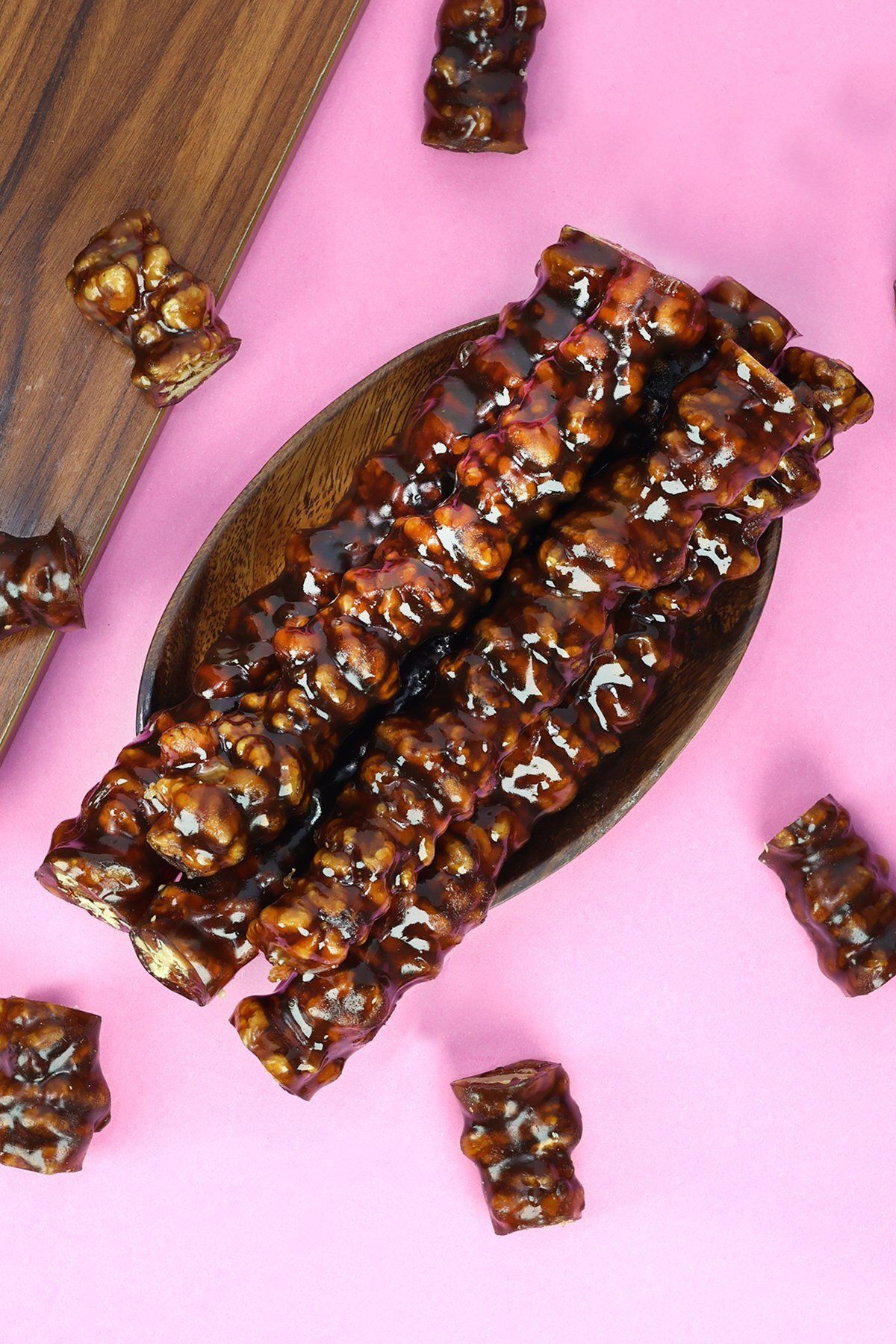 Derme Bol Üzüm Pekmezli Cevizli Sucuk Ekstra Kelebek 750 gram - Görsel 2