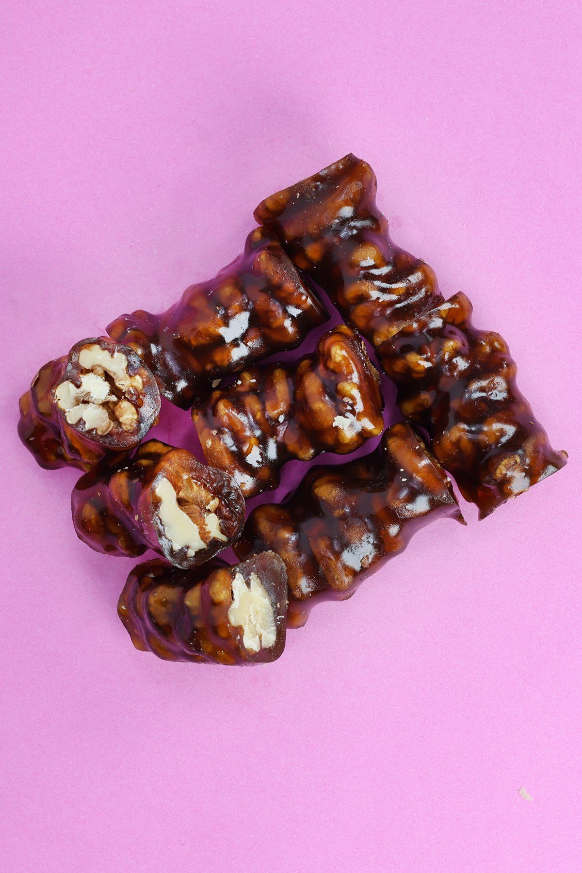 Derme Bol Üzüm Pekmezli Cevizli Sucuk Ekstra Kelebek 750 gram - Görsel 3