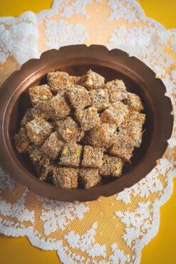 Altan Şekerleme Çifte Kavrulmuş Antep Fıstıklı Kadayıflı Lokum 500 Gr.