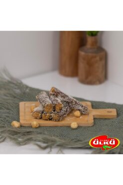 ÜLKÜ KURUYEMİŞ H.CEVİZ KAPLI FINDIK EZMELİ ÇUBUK PESTİL 500GR