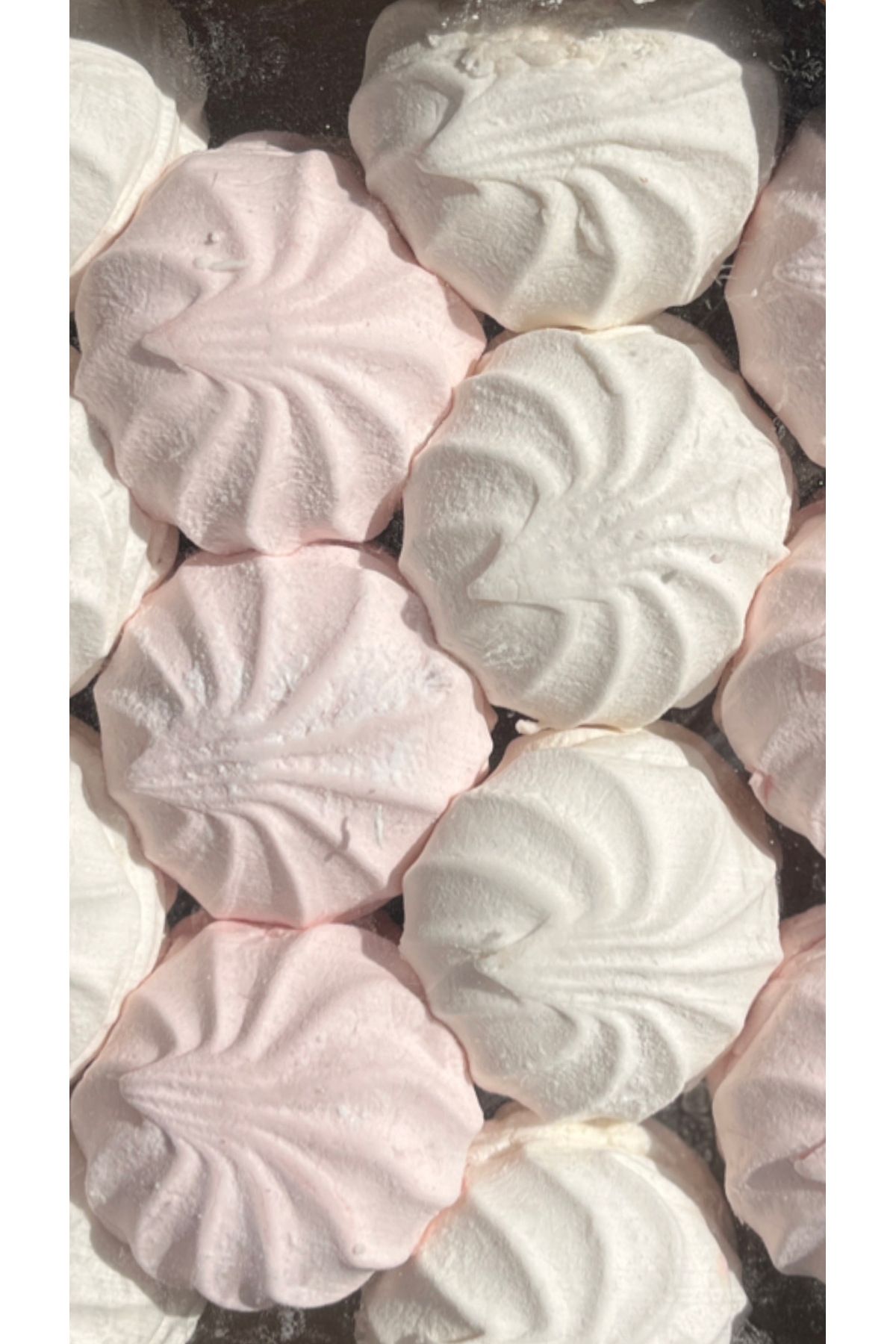 JAKO 2 Zefir Jaco,2 Zephyr Jaco,2 Marshmallow, Lokum,İki farklı aromalı marshmallow paketi seti - Görsel 2