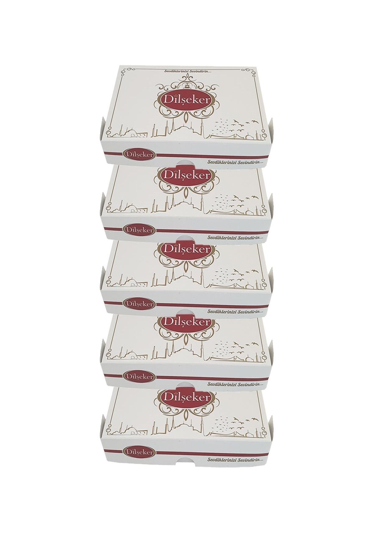 Dilşeker Bayramlık Özel Hediyelik Karışık Lokum 650 gram - 5 Adet