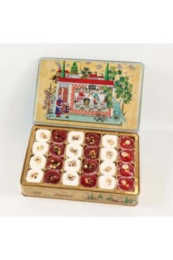 Lokum Atölyesi Nar Aromalı Antep Fıstıklı,Fındıklı & Sultan Fındıklı Cevizli Lokum 800g