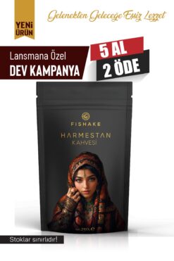 FiShake Harmestan Kahvesi Dibek , Menengiç, Osmanlı Ve Çikolata Valsi Eşsiz Özel Harman 250 gr