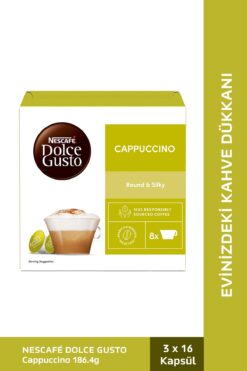 Nescafe Dolce Gusto Coffee Cappuccino 16 Kapsül X 3 Adet