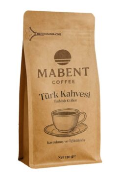 Mabent Coffee Türk Kahvesi 250g %100 Arabica, Bol Köpüklü