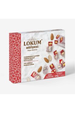 Lokum Atölyesi Nar Aromalı Bademli Lokum 120g