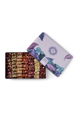 MEŞHUR SAFRANBOLU LOKUMCUSU Metal Kutuda Karışık Fitil Lokum 1 Kg