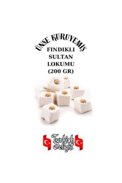 ÜNSEKURUYEMİŞ SULTAN LOKUMU ( FINDIKLI) 200 GR