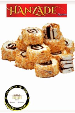 HANZADE GURME Kadayıflı Çikolatalı Sultan Afyon Lokumu 500 Gr