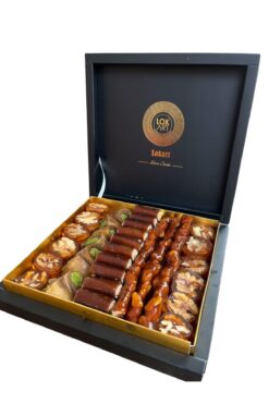 LokArt Pekmezli Cevizli Sucuk - Muska Tatlısı - Pestil Tatlısı Kutusu - 1.1 Kg