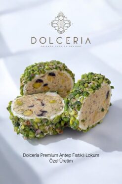 Dolceria Premium Antep Fıstıklı Lokum