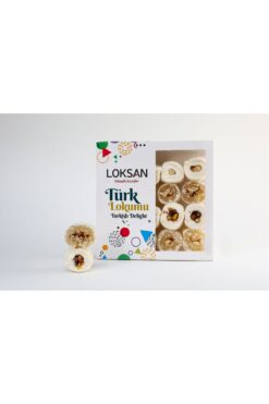 LoKSaN Klasik Karışık Sarma Lokum 300gr (Fındık-Antep fıstığı-Ceviz)