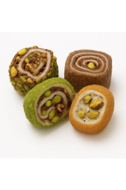 LoKSaN Özel Karışık Çeşit Antep Fıstıklı Sarma Lokum 300gr (FISTIK RÜYASI)