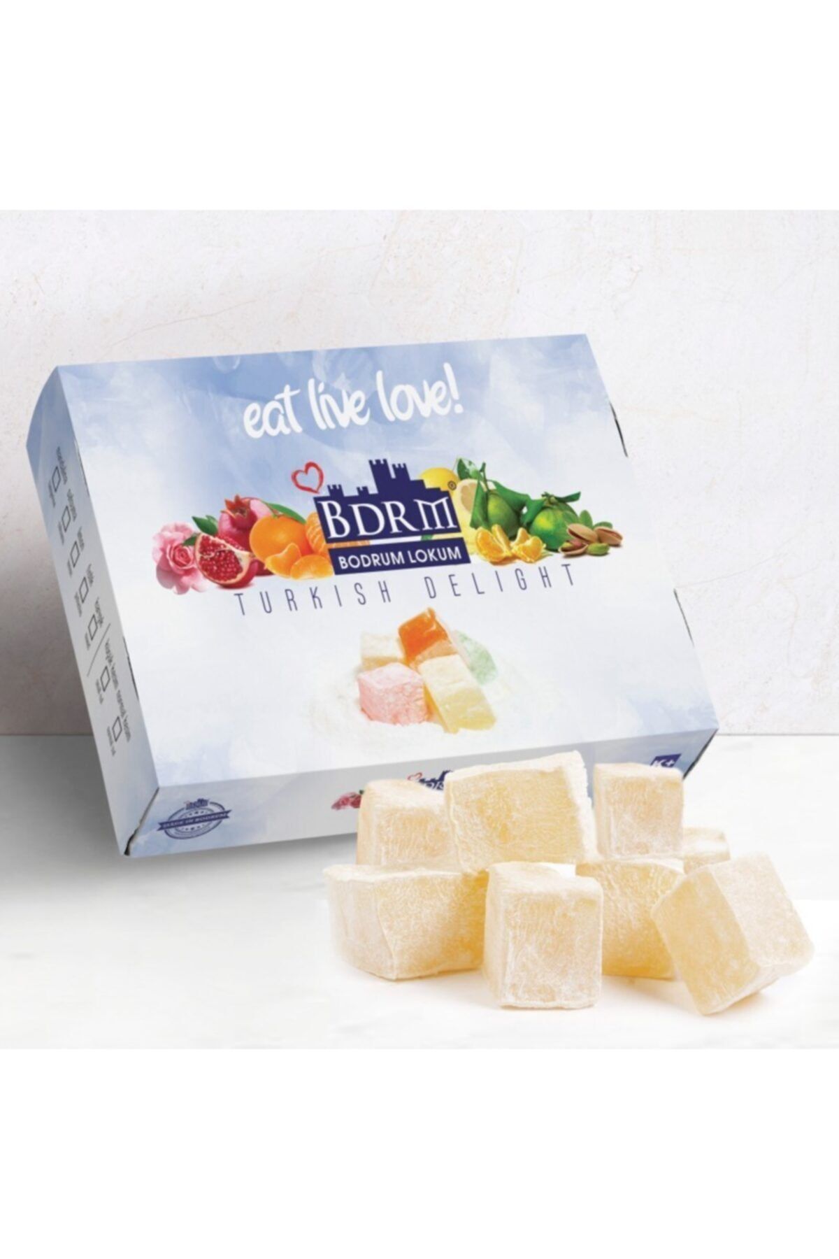 Bodrum Lokum Bdrm Bodrum Damla Sakızlı Lokum 1kg - Görsel 2