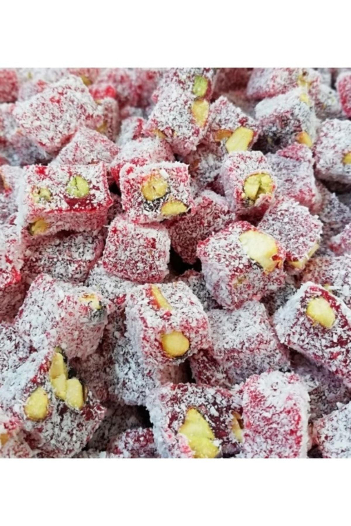 TALAS Kuruyemiş Narlı Çifte Kavrulmuş Antep Fıstıklı Lokum 1 KG