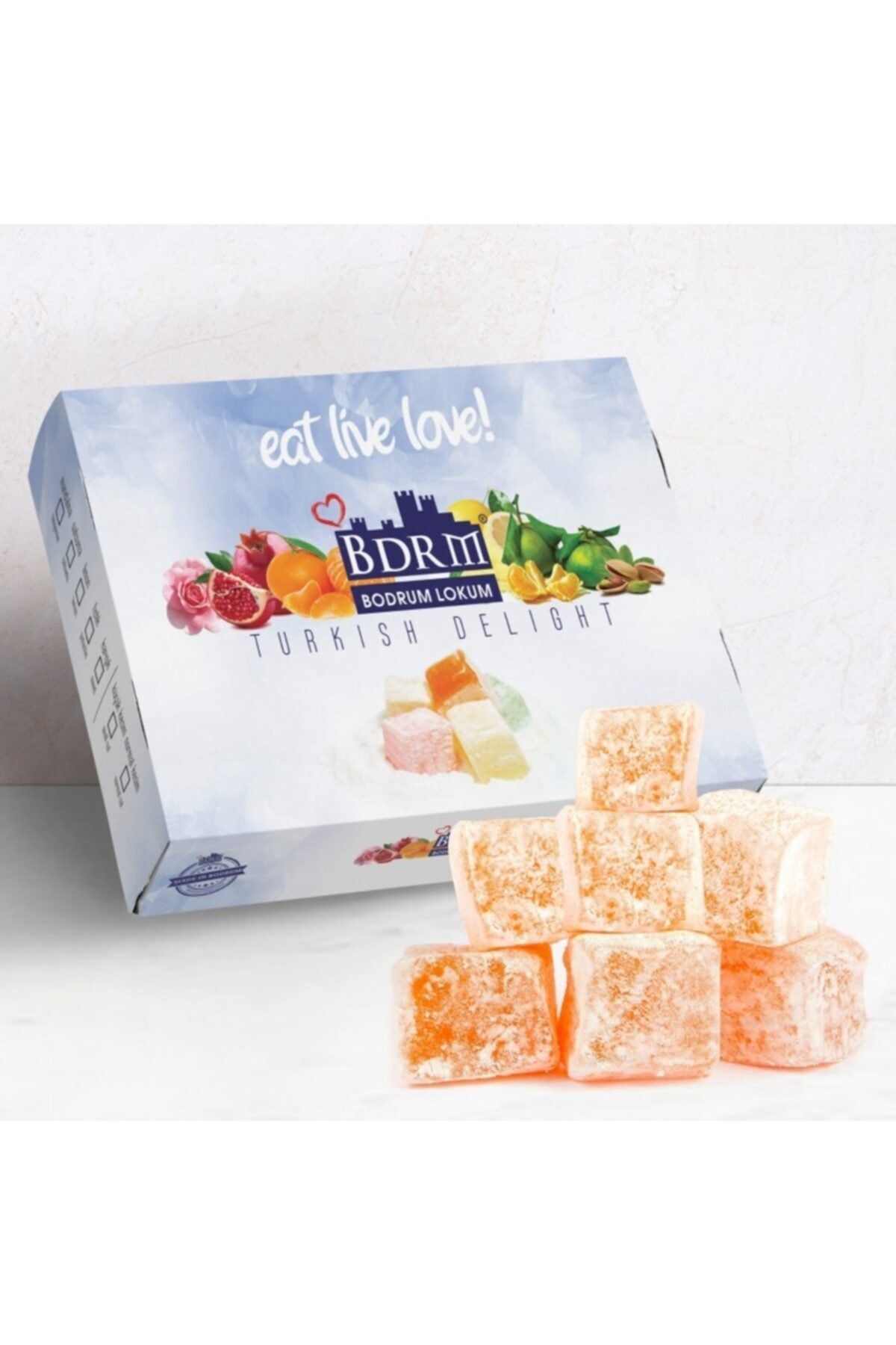 Bodrum Lokum Bdrm Bodrum Mandalina Lokumu 3kg - Görsel 2