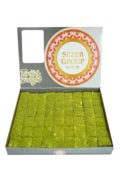 Sezer group İÇİ BELÇİKA ÇİKOLATALI FISTIKLI KATKAT LOKUM 1KG
