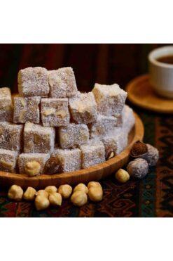 OLGUN KURUYEMİŞ Içi Fındık Dolgulu Lokum 500 Gr