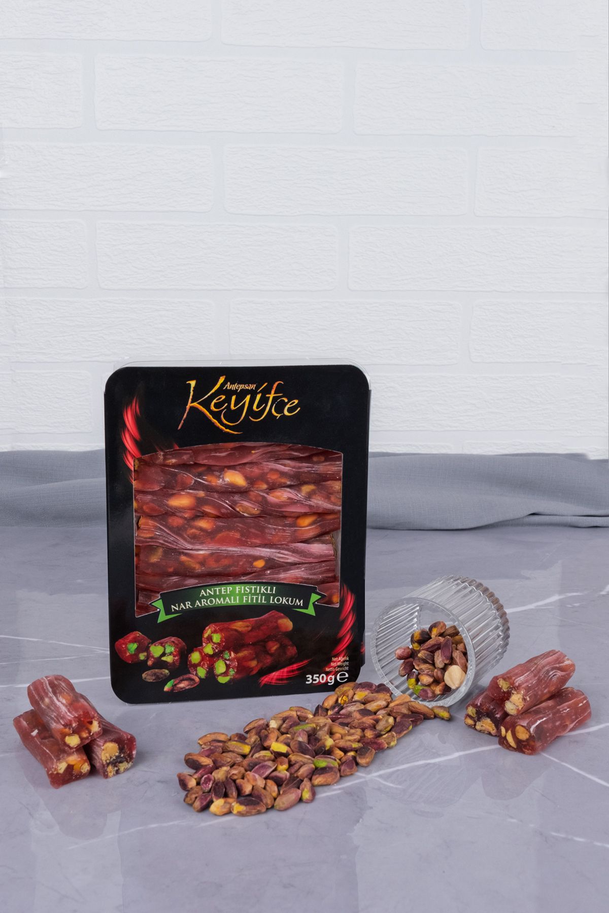 keyifçe Narlı Fitil Lokum 350 G