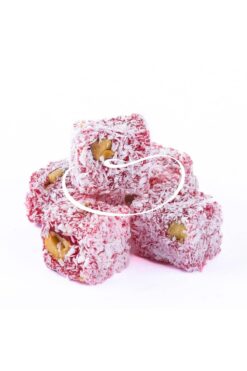 PINAR KURUYEMİŞ Hindistan Cevizli Narlı Duble Lokum 500 G