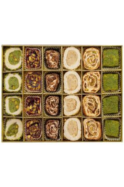 DAMASKİNO HOME Karışık Lokum ( Lotus , Antep Fıstıklı , Güllü,bademli , Çikolatalı ) 600 gr