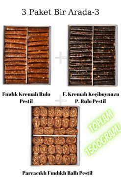 Bİrsalkım Pestİl & Köme Gümüşhane Bu Ay'a Özel 3'lü Avantaj Paketi-3 (BALLİ PESTİ?L ,RULO PESTİ?L, K. RULO PESTİ?L)