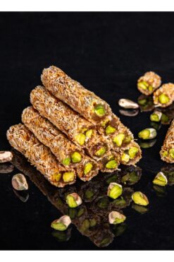 ANTEP FABRİKASI Kadayıflı Antep Fıstıklı Fitil Lokum 1 Kg