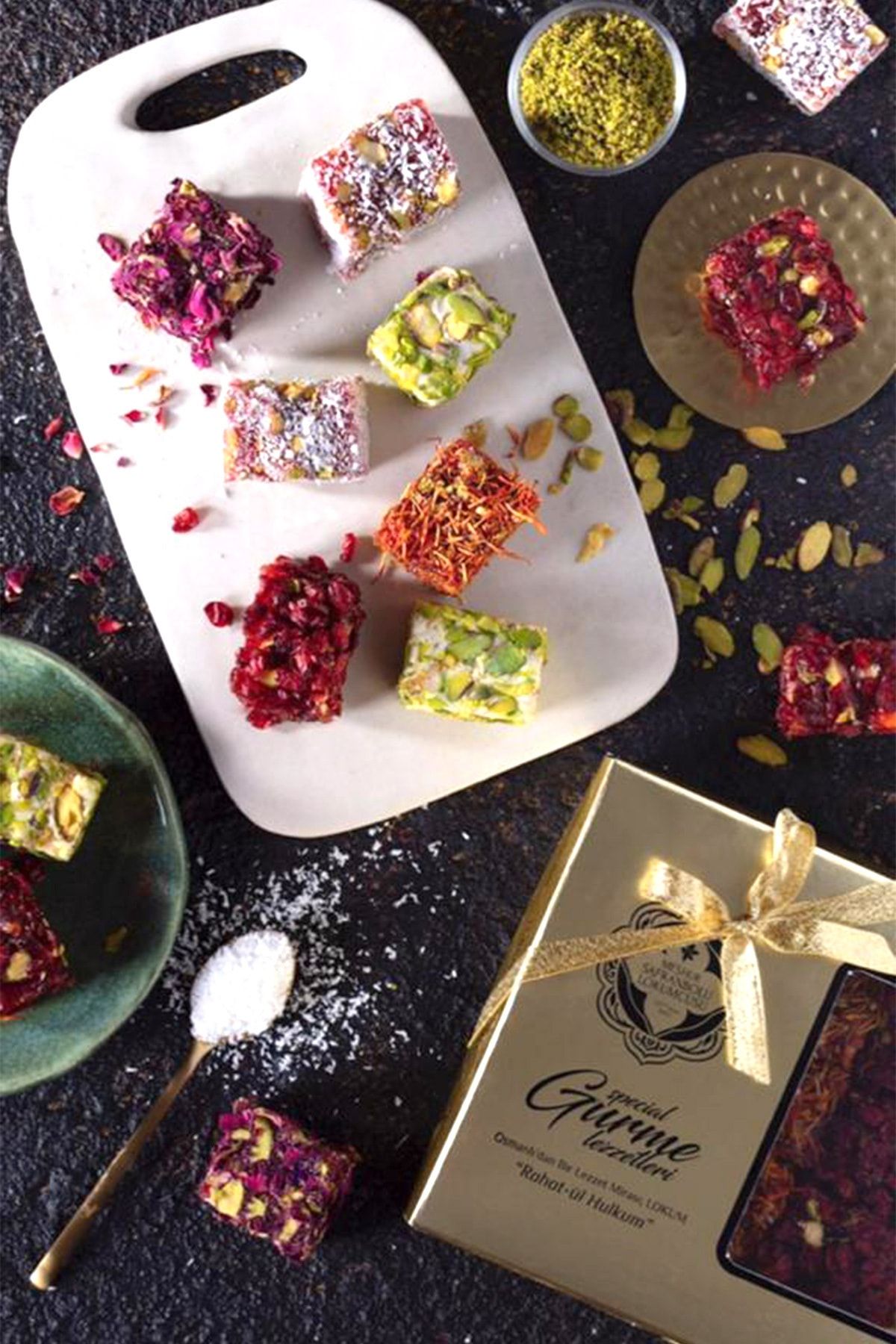 MEŞHUR SAFRANBOLU LOKUMCUSU Fitil Gurme Karışık Lokum 400gr - Görsel 2