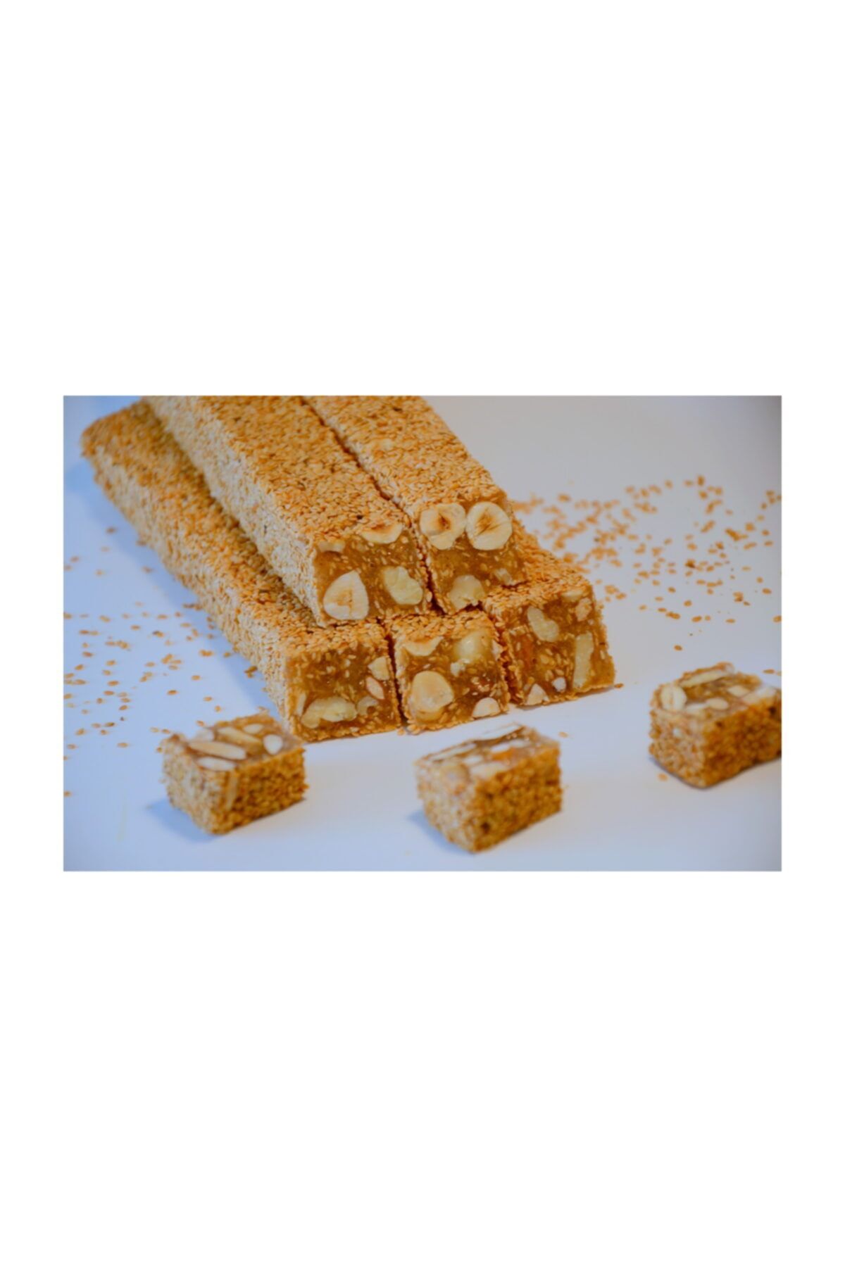 Şekerci Caferzade Susam Kaplı Karışık Kuruyemişli Fitil Lokum 1 kg - Görsel 2