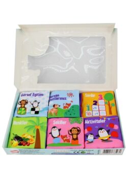 KAHRAMAN OYUNCAK Hışırtılı Bez Kitap Seti 6 Kitap