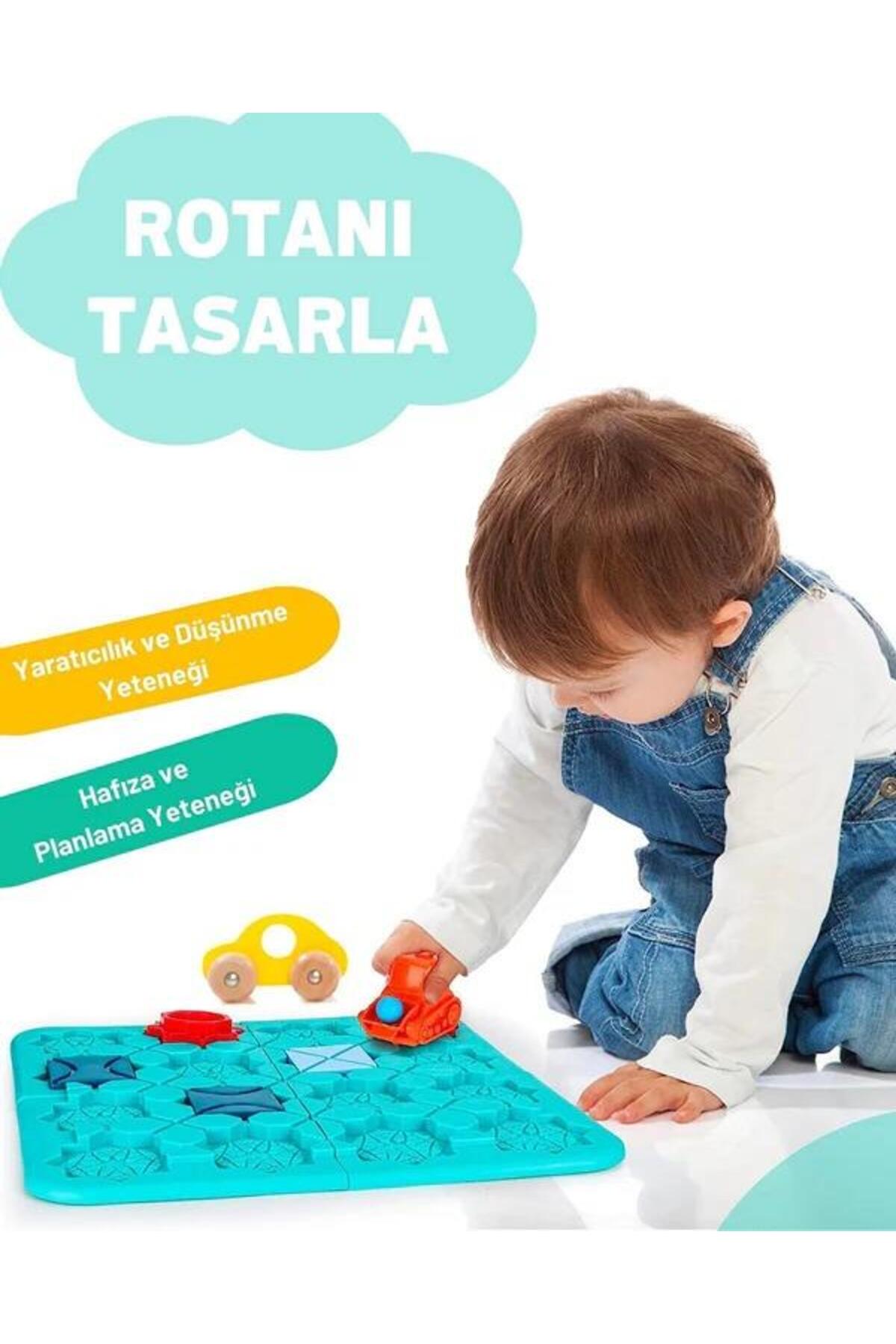 SmartFox Kodlama Oyunu - Yol yapım ve Kodlama Oyuncağı , Eğitici Akıl Oyunu - Görsel 3