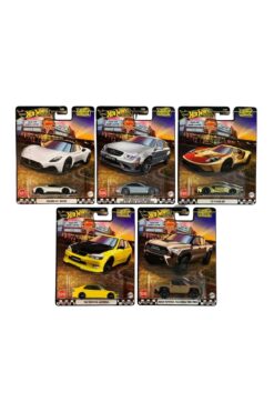 HOT WHEELS Premium 5’li Set – Maserati MC20, Mercedes-Benz CLK63 AMG, Ford GT, Toyota Altezza, Tacoma TRD Pro