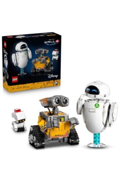 LEGO Disney ve Pixar WALL-E ve EVE 43279 - Yetişkinler için Animasyon Film Temalı Koleksiyonluk M