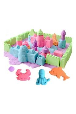 HEROES Kinetik Kum 1 Kg, Pembe Renk, Sihirli Kum, Oyun Kumu, Oyun Kalıbı Hediyeli