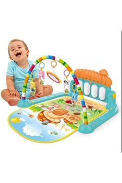 potasyum piyanolu aynalı eğitici aktivite matı su gecirmez oyun minderi ışıklı muzikli