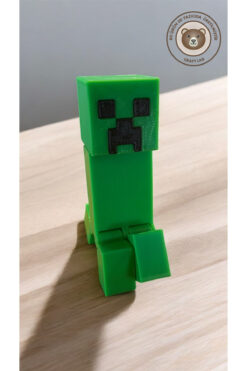 craftlab Blok Ve Pixel Canavarı Figürü – Hareketli Ve Dönebilen 7 Cm