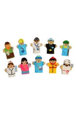 AnkiToys Meslekler Parmak Kukla Seti 10'lu