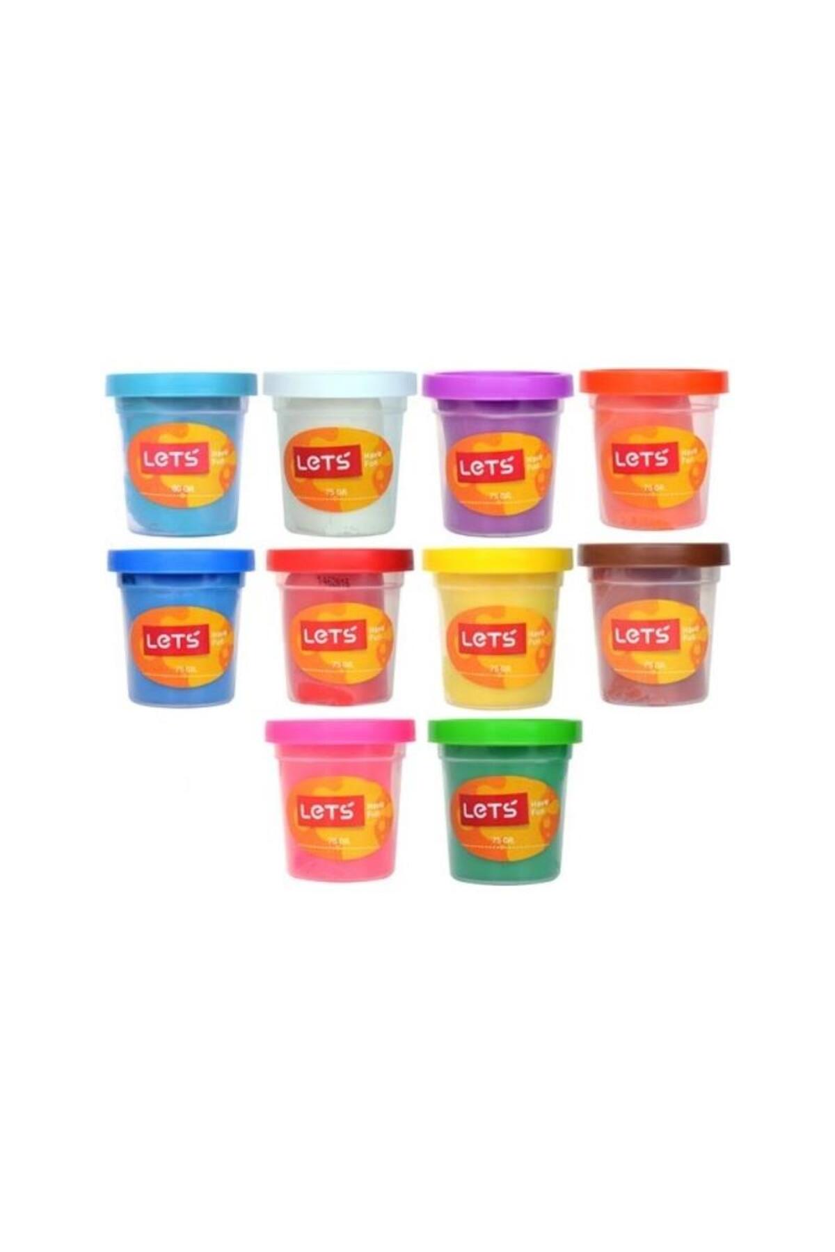 Genel Markalar Oyun Hamuru 750 gr 10 Renk L83100