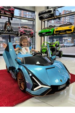 POYRAZ AKÜLÜ Orijinal lisanslı lamborgini sian 24 volt akülü araba (drift+tabletli)