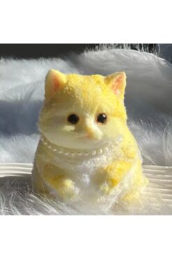 QUEVİLİY Kedi Taba Sukuşi - Squishy Kedi- Tüylü Kedi - Stres Oyuncak  Tabakedi, one size